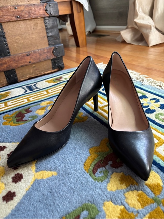 Inez Shoes - NEW Inez Lola Black Pointed-Toe Pumps Size 8